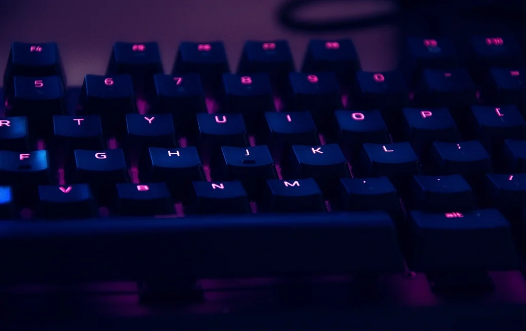 Clavier mécanique Frappe 87
